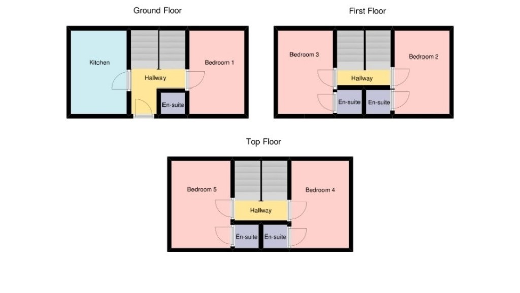 Floorplans For Deptford Place, Plymouth