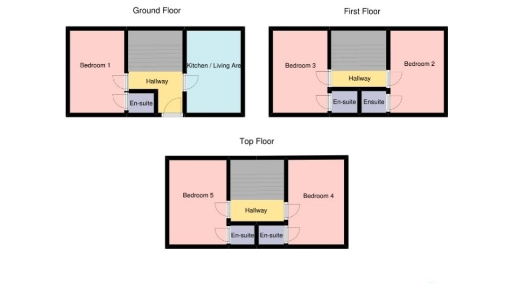 Floorplans For Deptford Place, Plymouth