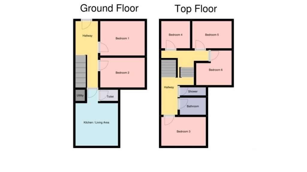 Floorplans For Beechwood Avenue, Plymouth