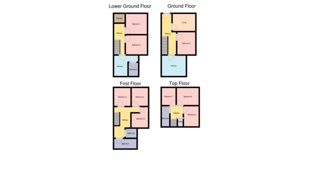 Floorplans For North Road East, Plymouth