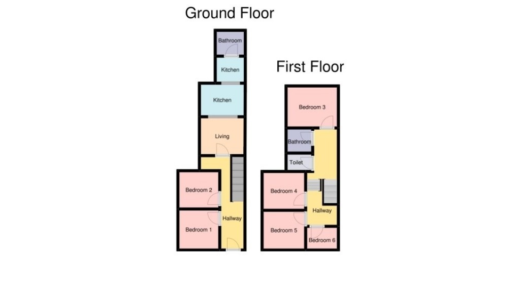 Floorplans For Beechwood Avenue, Plymouth