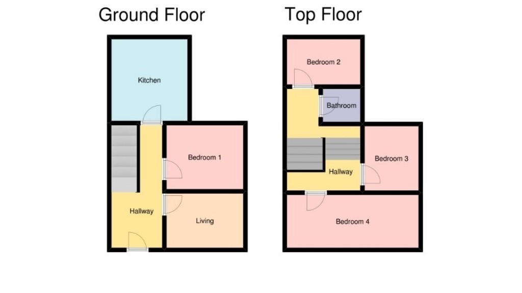 Floorplans For Hamilton Gardens, Plymouth