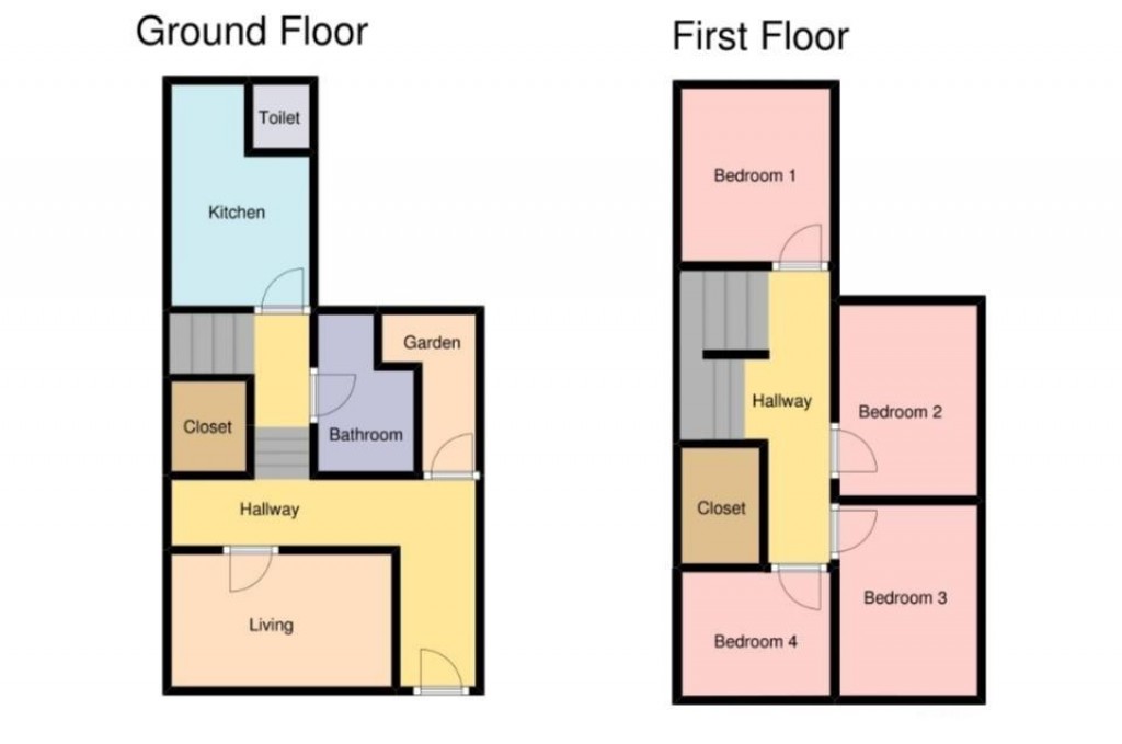 Floorplans For North Road West, Plymouth