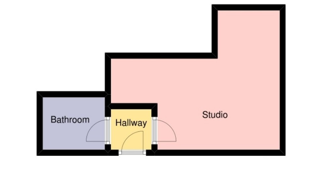 Floorplans For Emmanuel House, Studio 4, 179 North Road West, Plymouth