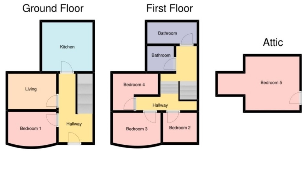 Floorplans For Allendale Road, Plymouth