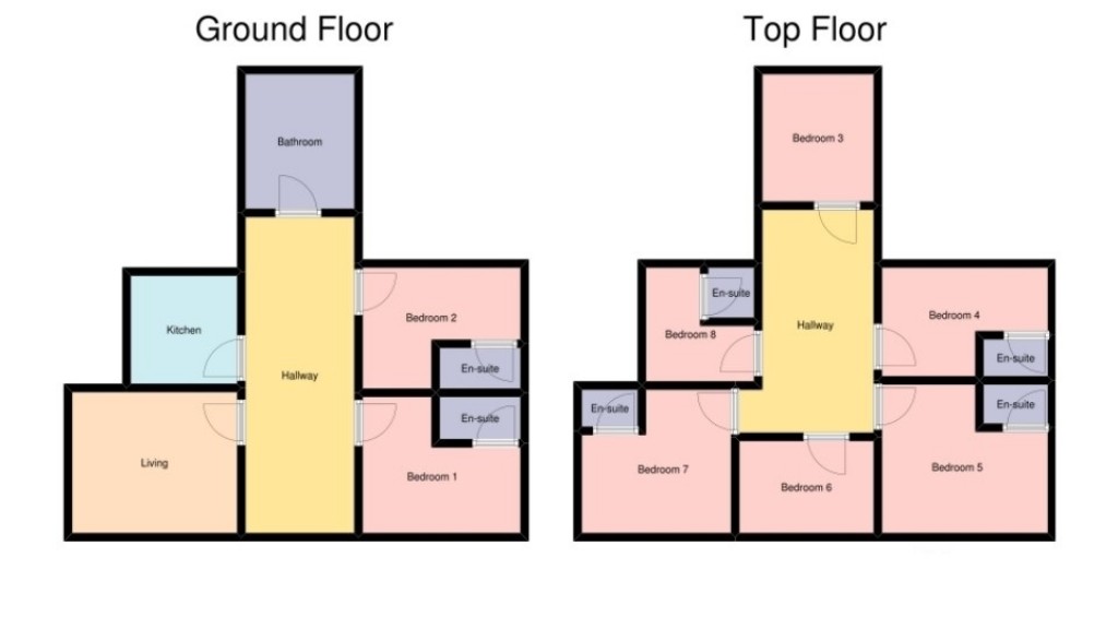 Floorplans For Seymour Avenue, Plymouth