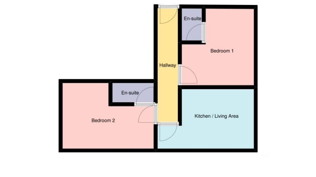 Floorplans For Bedford Apartments, 19 Amity Place, Plymouth