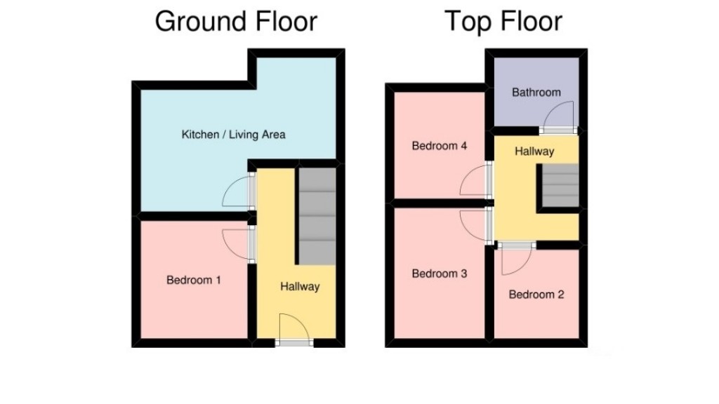 Floorplans For Glen Park Avenue, Plymouth