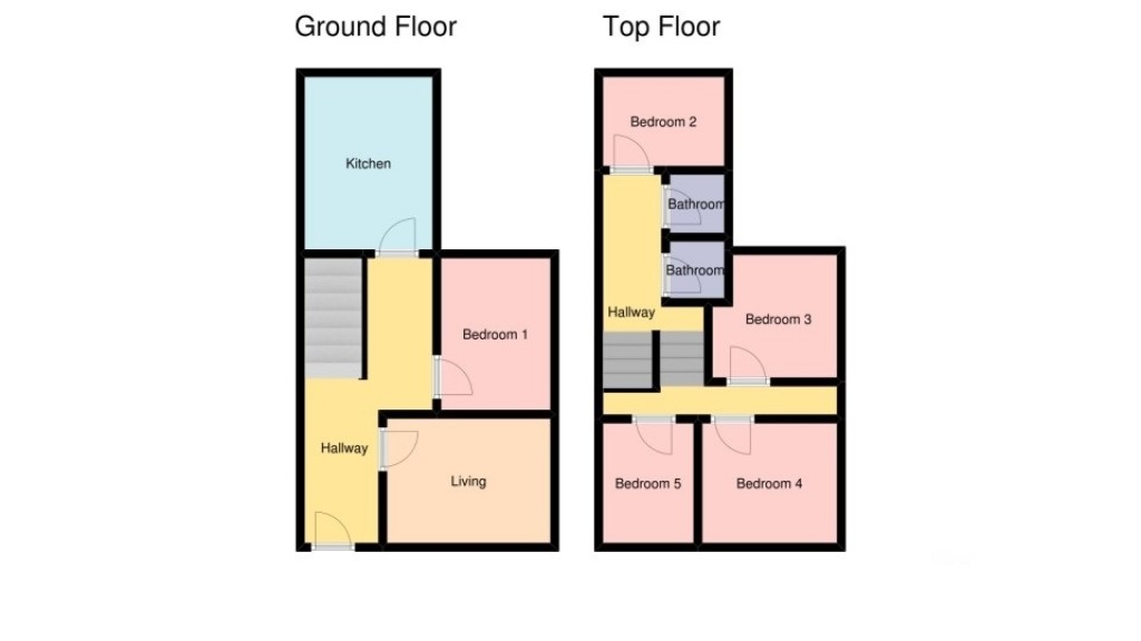 Floorplans For Belgrave Road, Plymouth