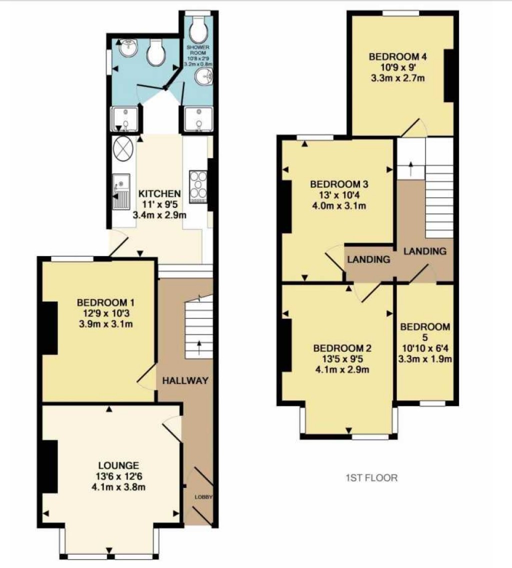 Floorplans For Abingdon Road, Plymouth