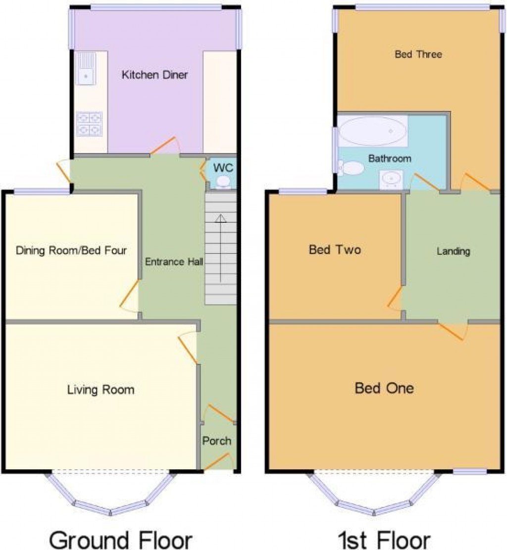 Floorplans For Lipson Road, Plymouth