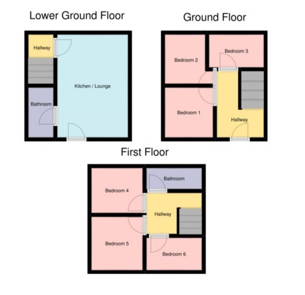 Floorplans For Ridge Park Avenue, Plymouth